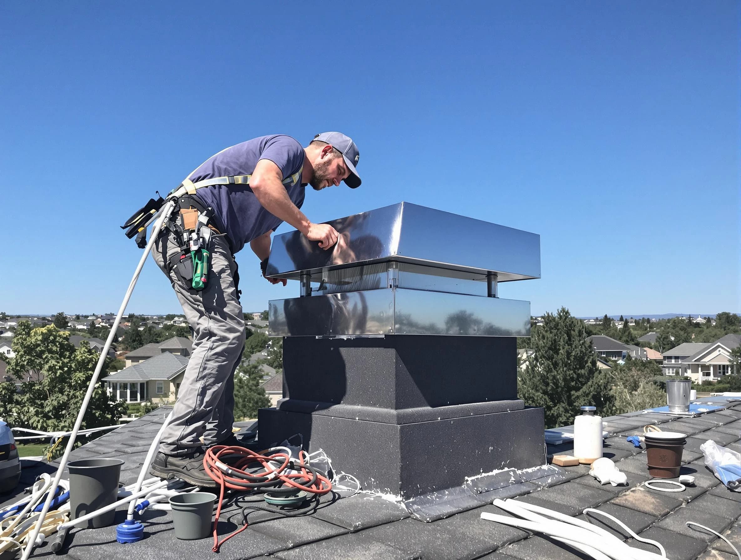 Chimney Cap Services service in Woodstock, GA